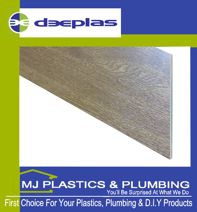 Deeplas 150mm Flat Plank Uniboard - Golden Oak